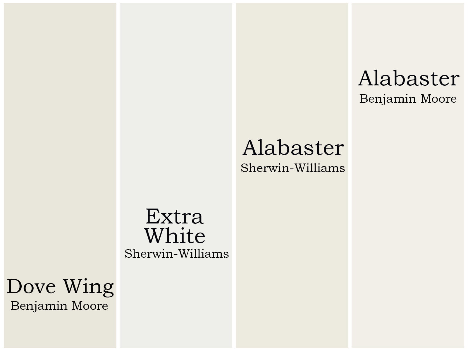 White Color Palette