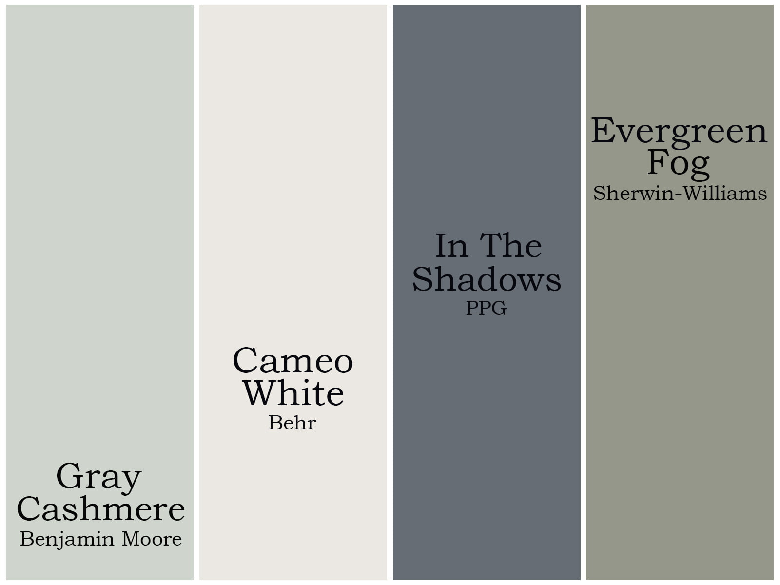 Gray Color Palette