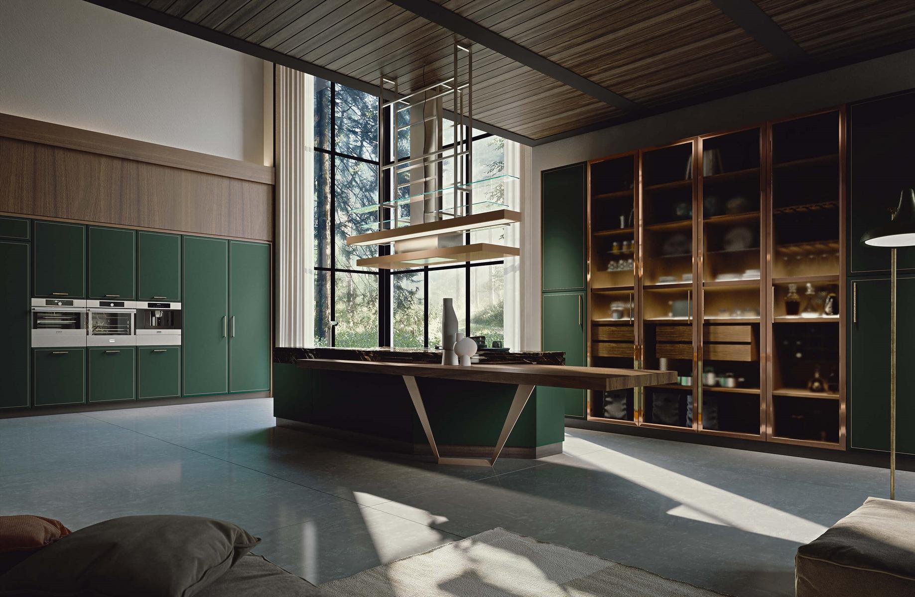 Essenza Supernatural Green and Copper, Martini Interiors