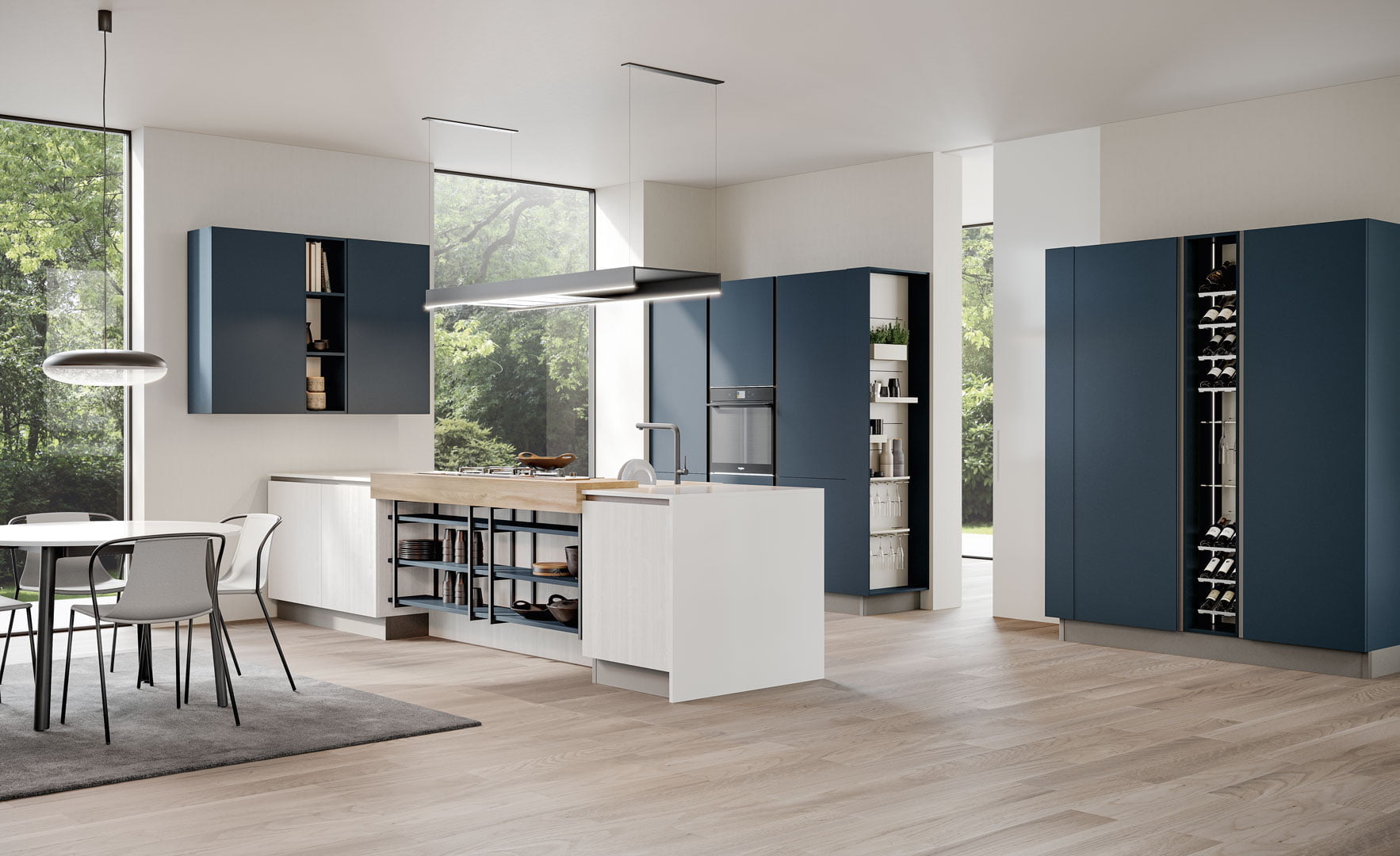 Round, Lube Cucine