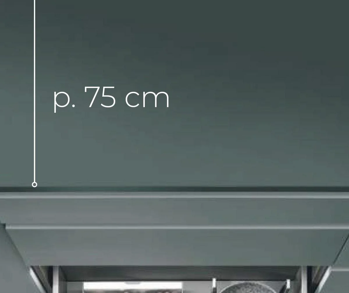 75 cm depth for base units