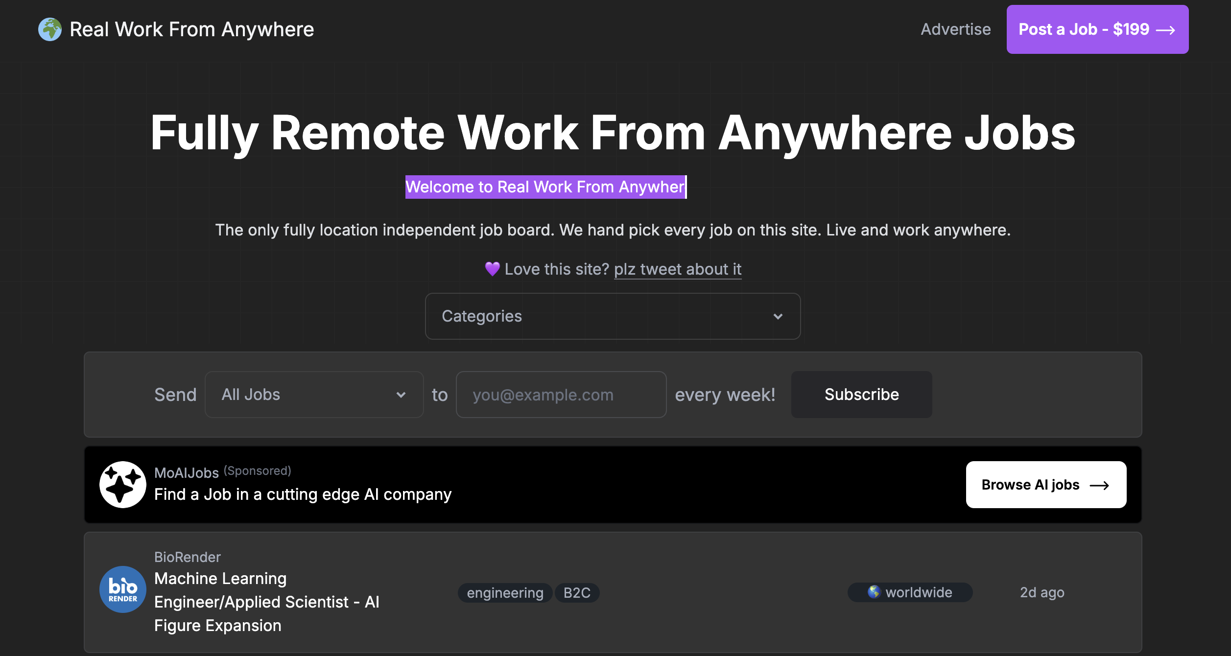 Real Work From Anywhere