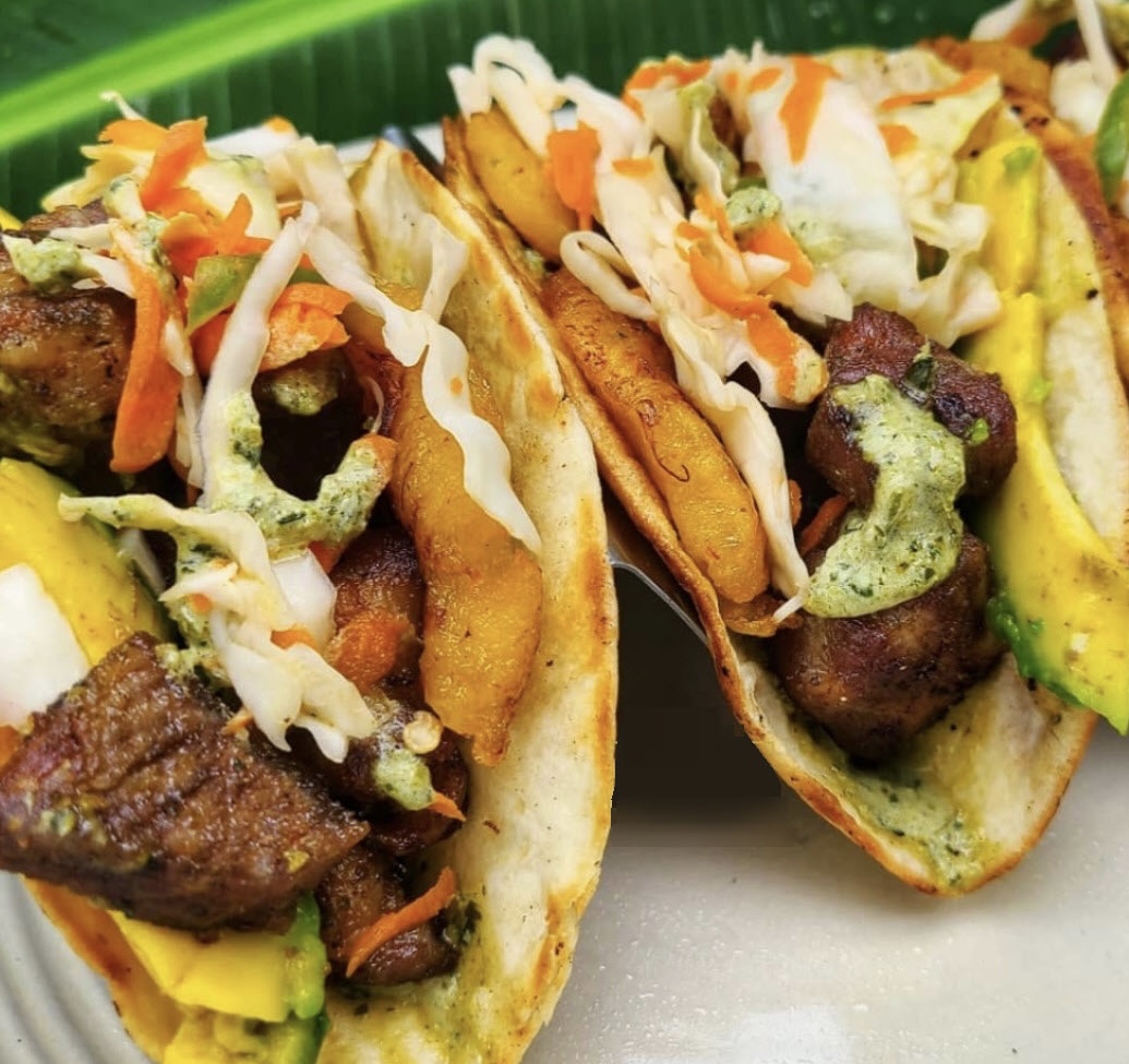 Juicy Steak Tacos (2) (Tacos)