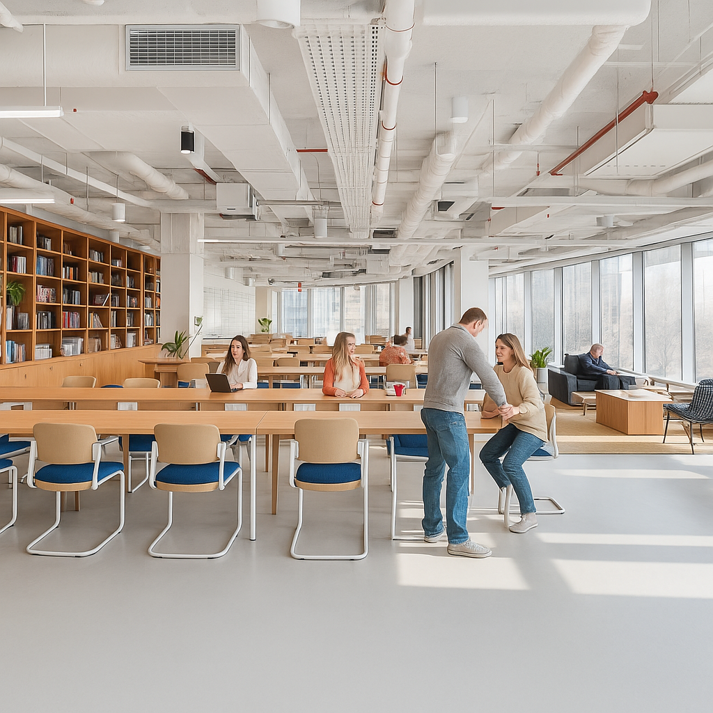 Coworking space in Warsaw, Poland